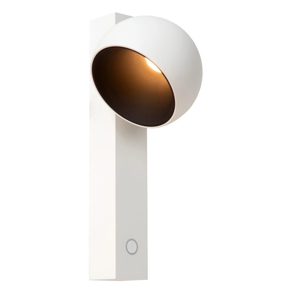 Bed leeslamp Esfera led - wit Premium by Lucide 5411212234469