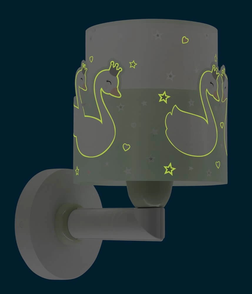 Kinderkamer wandlamp Sweet Love soft groen Dalber 8420406617176