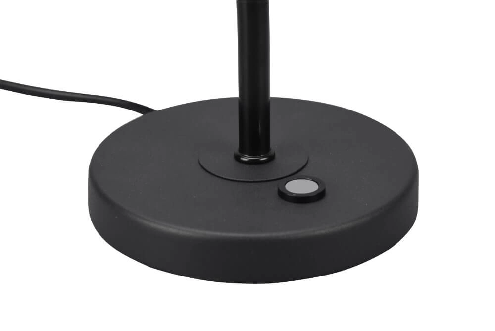 Zwarte led bureaulamp Curtis Trio 4017807452549