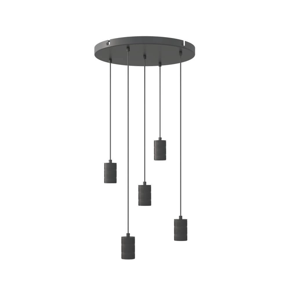 Hanglamp Retro 5-lichts