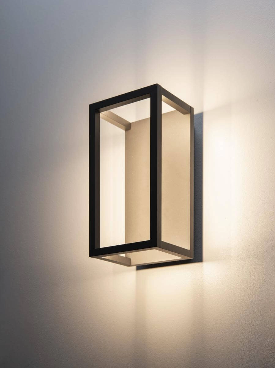 Strakke buitenlamp Quadrulo met led SLV 4024163252843