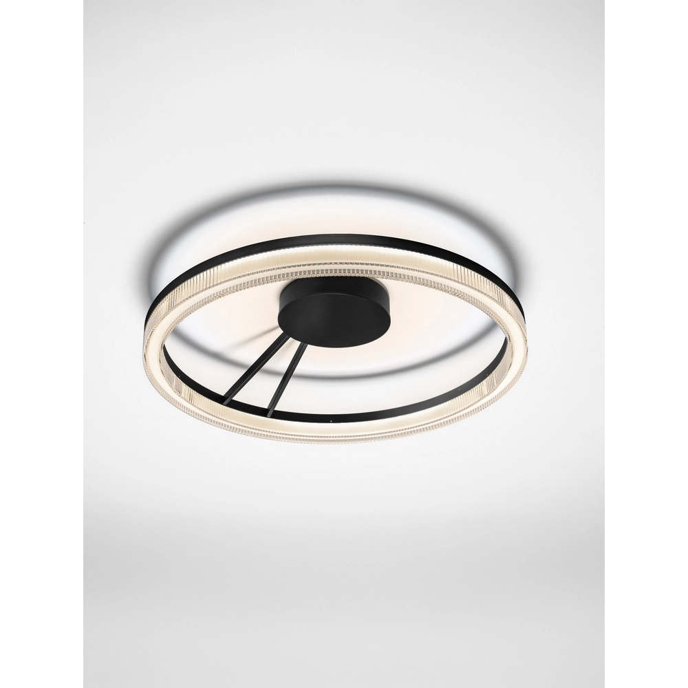 Zwarte plafondlamp Lonela design Zwarte plafondlamp Lonela design