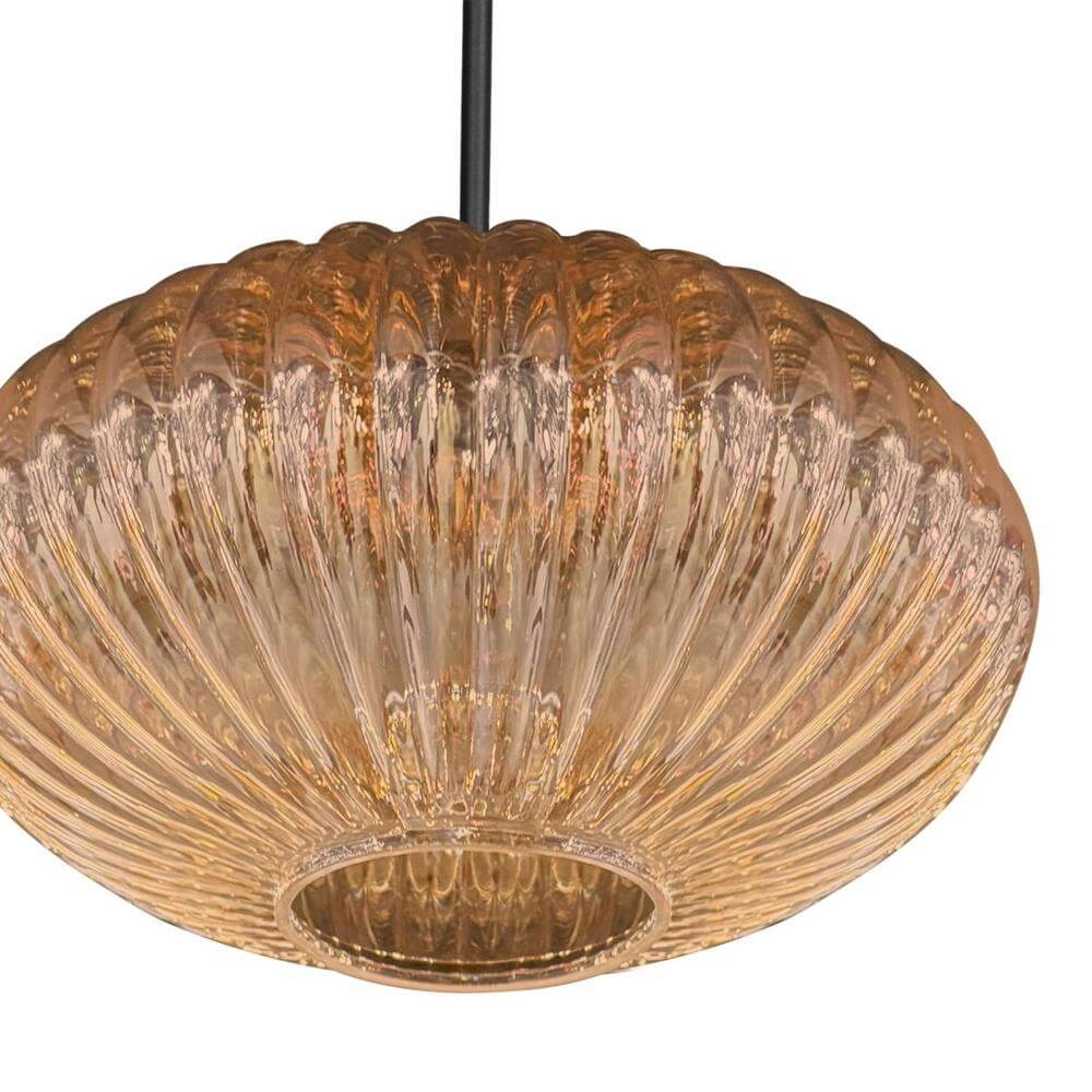 Hanglamp HaloSwap met 1 amberk glas Steinhauer 8712746179767