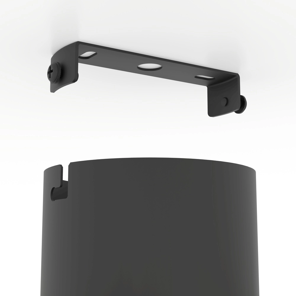 Slanke led plafondlamp Aieta 72cm - goud met zwart Eglo 9008606316106