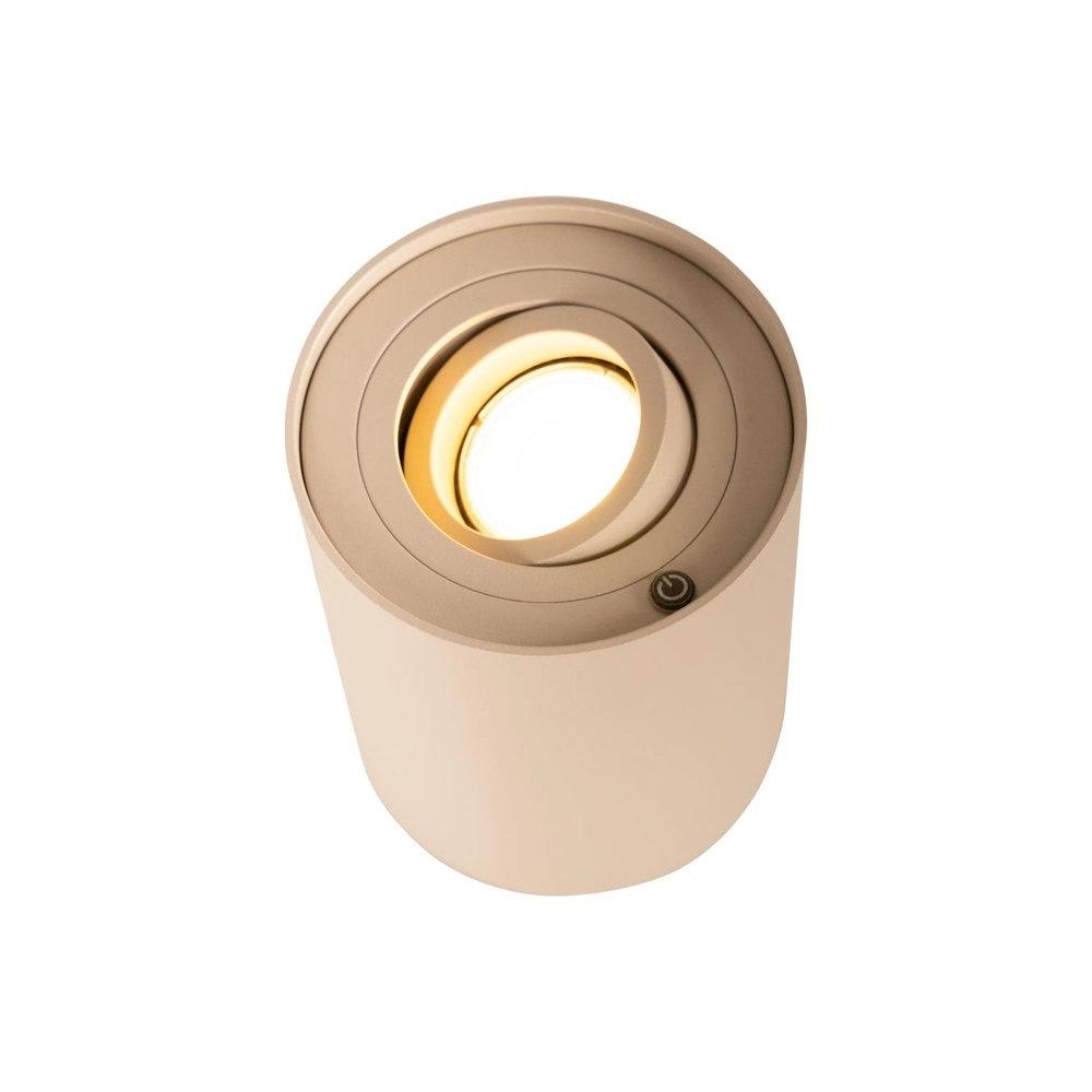 Design tafellamp Tube taupe Lucide 5411212221926