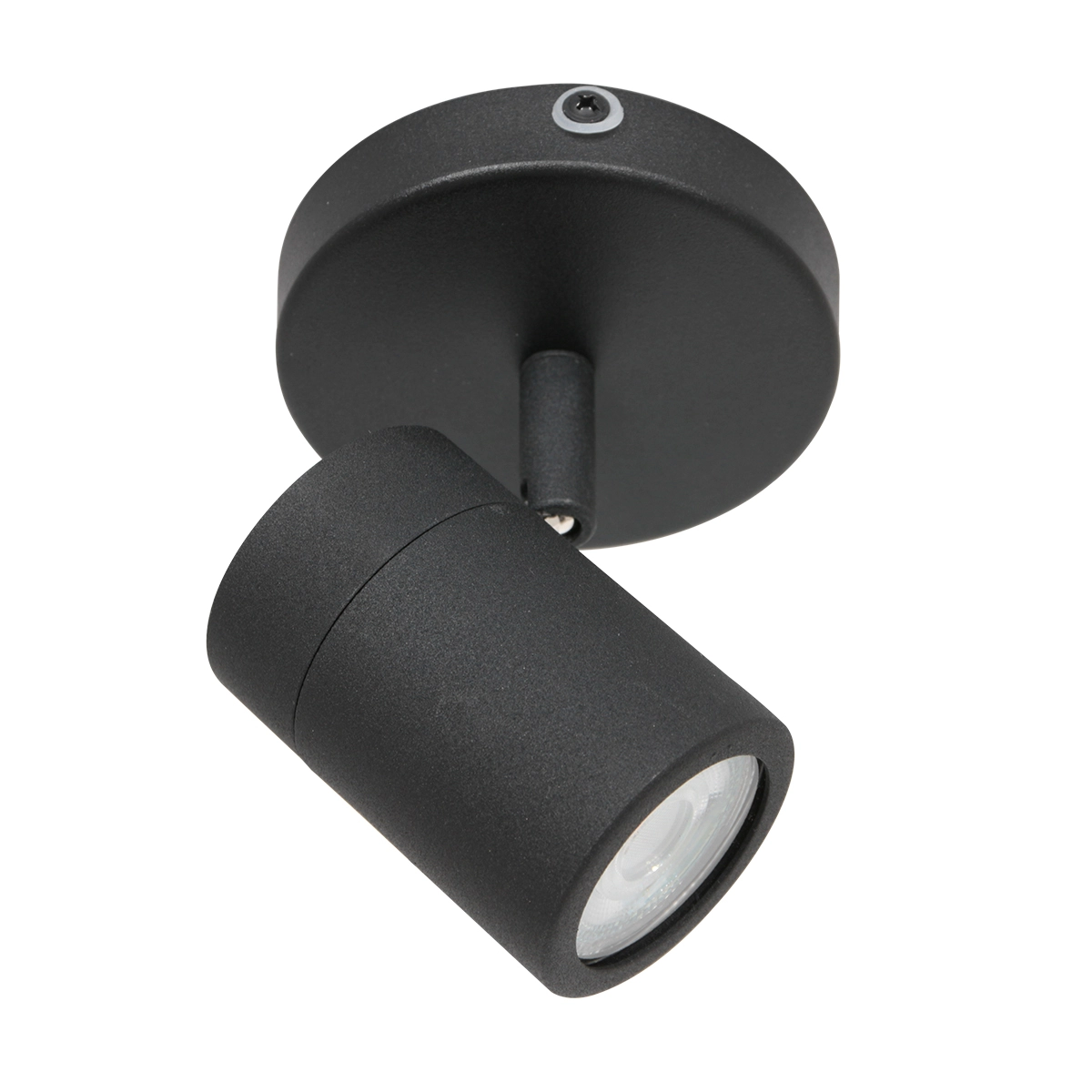 Badkamer spot Upround LED zwart Steinhauer 8712746133479