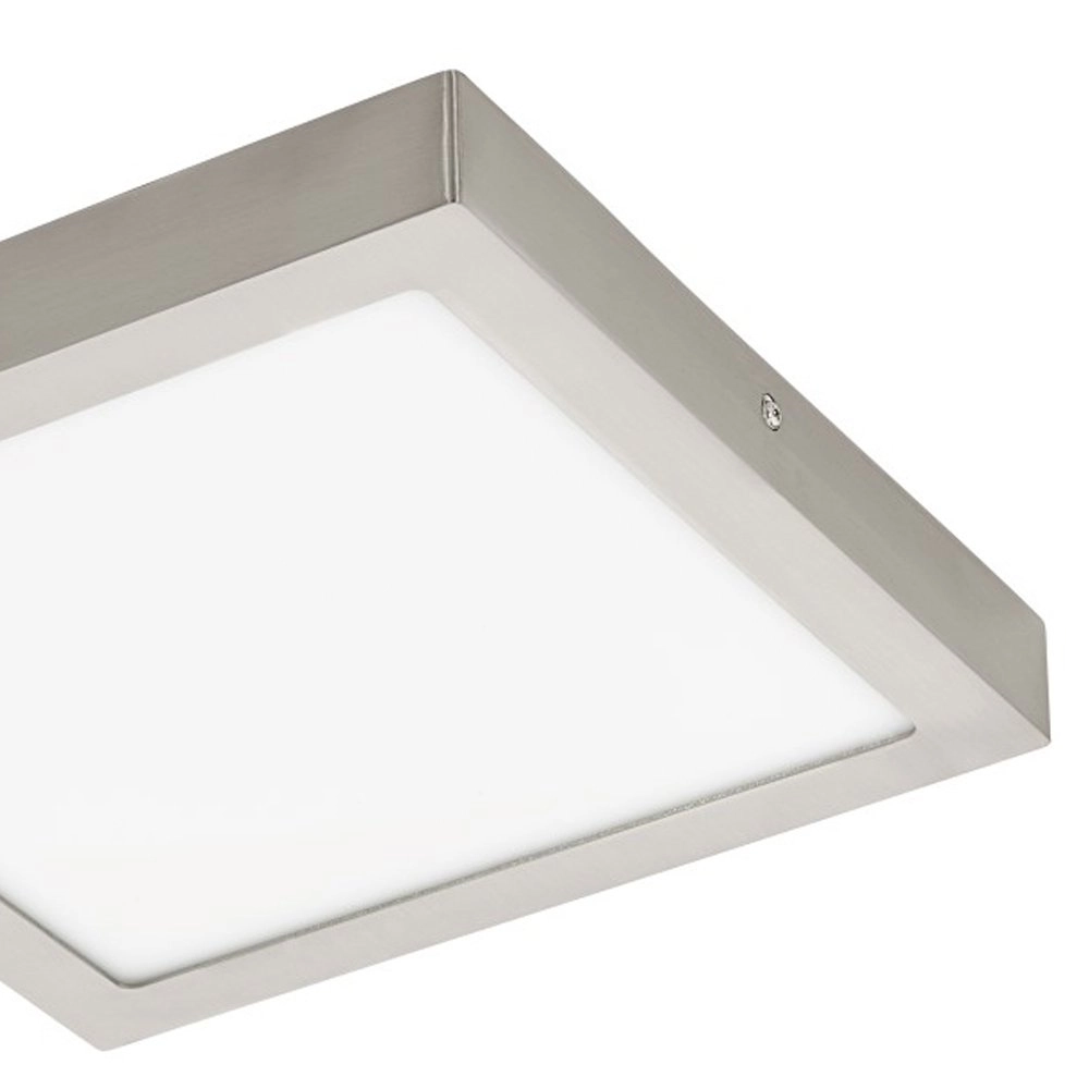 Opbouwlamp Fueva-C Square 30cm nikkel mat Eglo 9002759966812