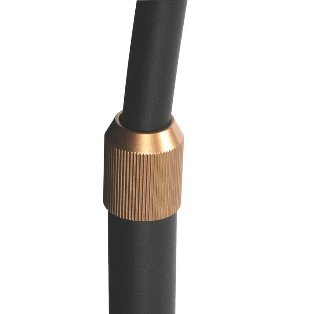 Design booglamp Ringlux zwart met goud Steinhauer 8712746177398