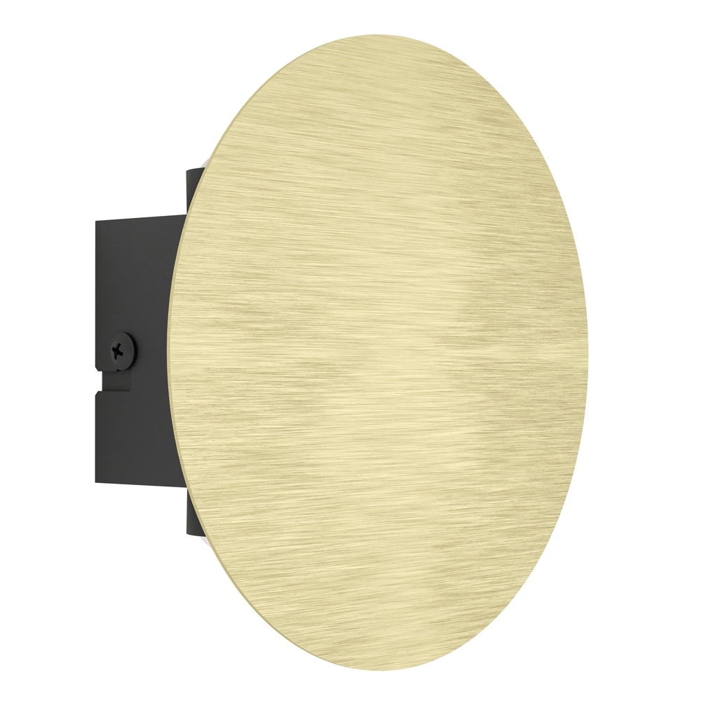 Strakke wandlamp Talamello Ø 15cm - goud - led