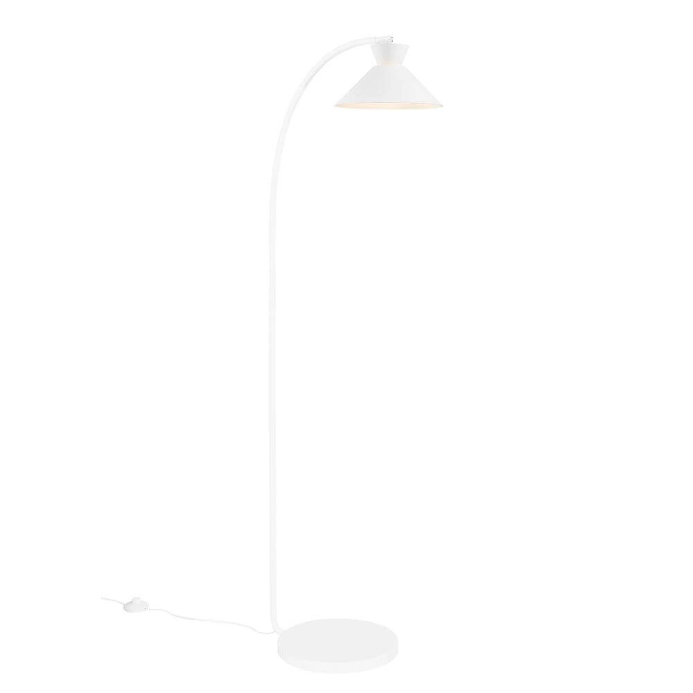 Strakke vloerlamp Dial wit Nordlux 5704924012082