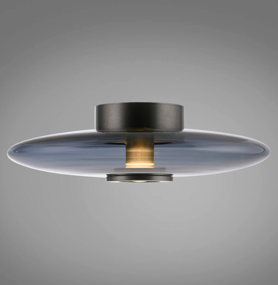 Design plafondlamp Pure Vitrum grijs Paul Neuhaus 4012248382660