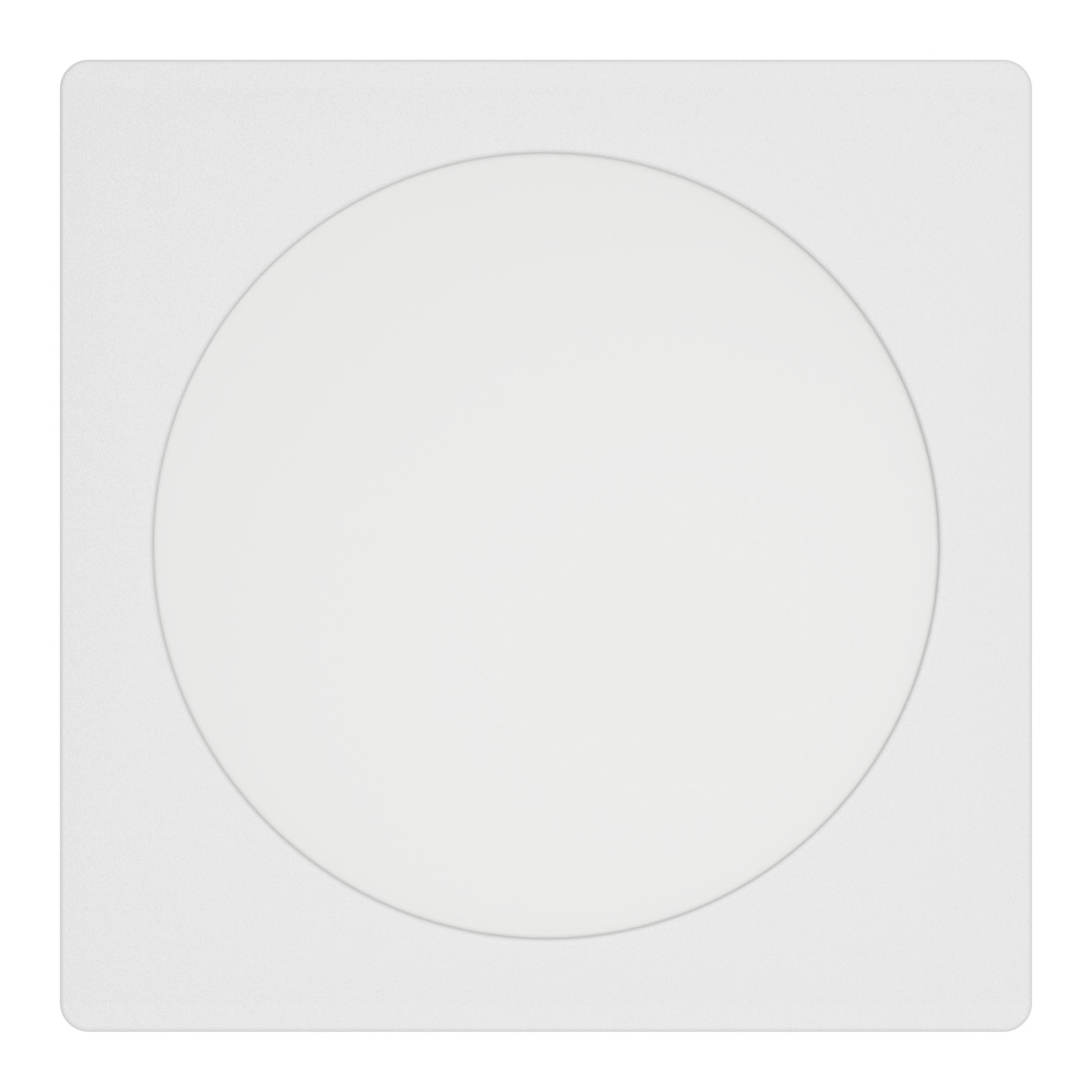 Inbouw lamp Fueva 6 vierkant - wit - 16,6x16,6cm