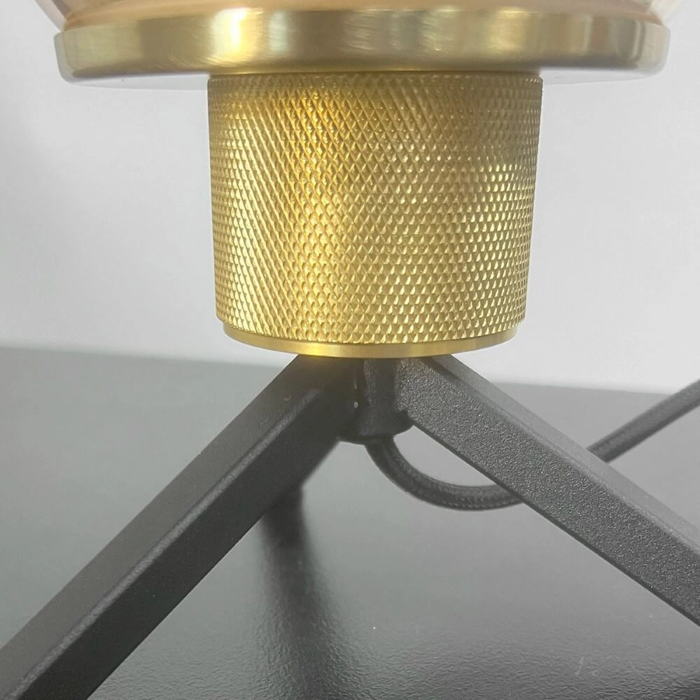 Tafellamp Reflexion Ø 22cm - met amber glas Steinhauer 8712746171006