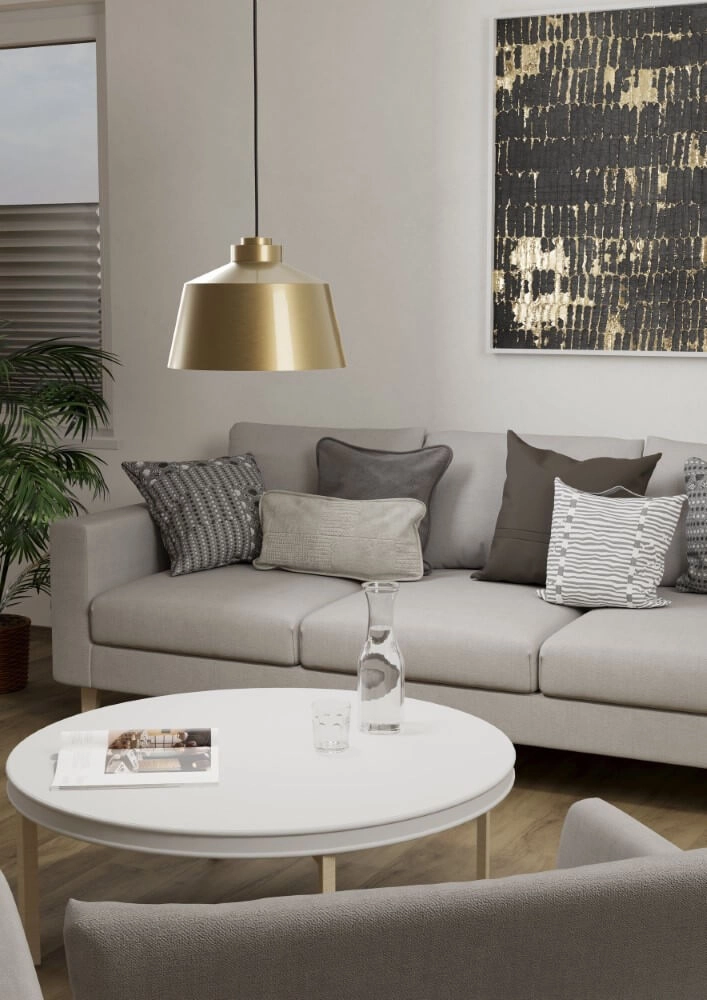 Messing hanglamp Southery Ø 35cm Eglo 9002759438166