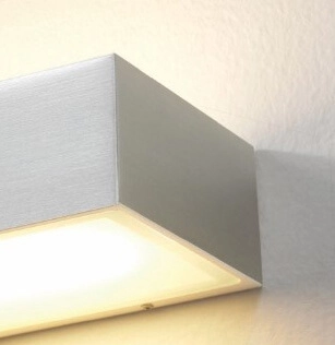 Buitenlamp up down Eindh 18cm-aluminium Artdelight 8719831733521