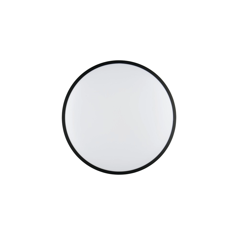 Plafonniere Slope zwart Ø 48,5cm Trio 4017807668681