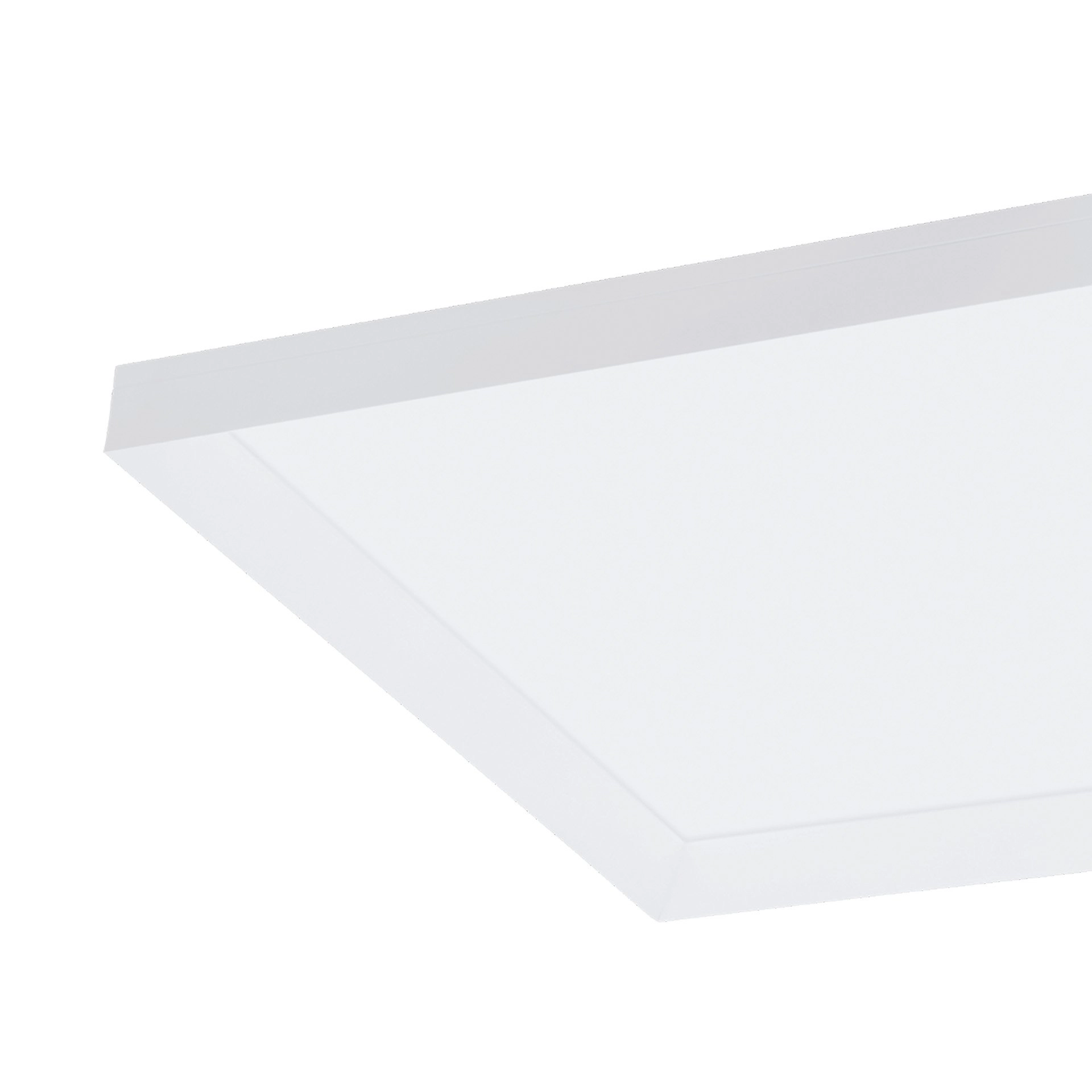Vierkante plafondlamp Escondida wit 60 x 60cm Stars of Light 9002759394653