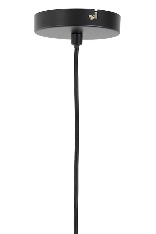 Bohemian hanglamp Plumeria zwart Ø 60cm Light & Living 8717807651428