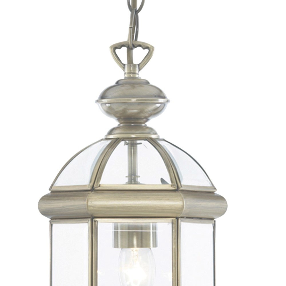 Klassieke lantaarn Lanterns 18cm antiek brons Searchlight 5013874226471