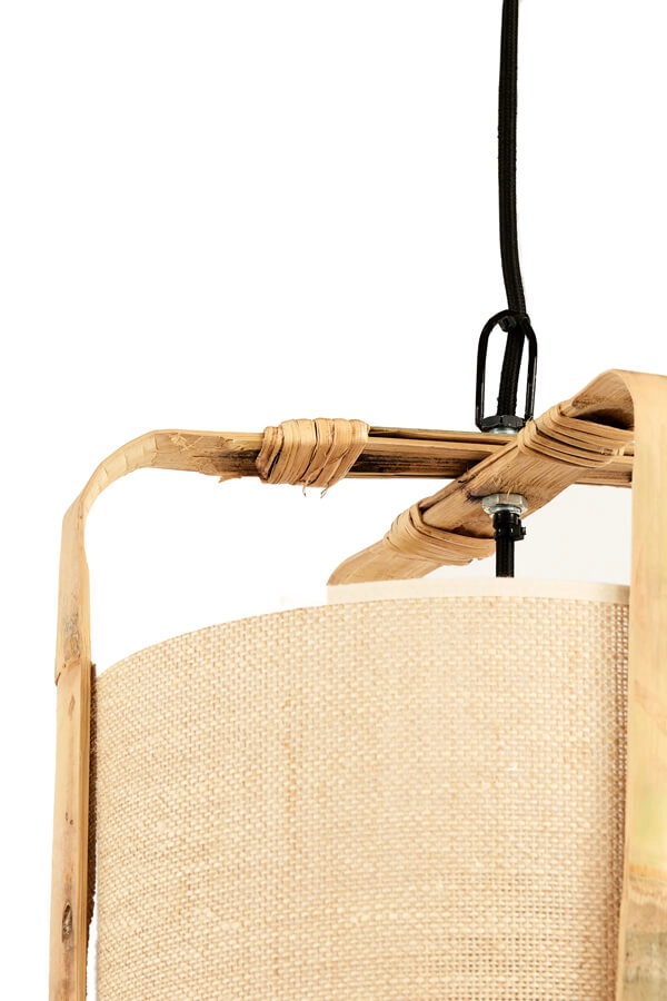 Crème hanglamp Sendai Ø 37cm Light & Living 8717807693459