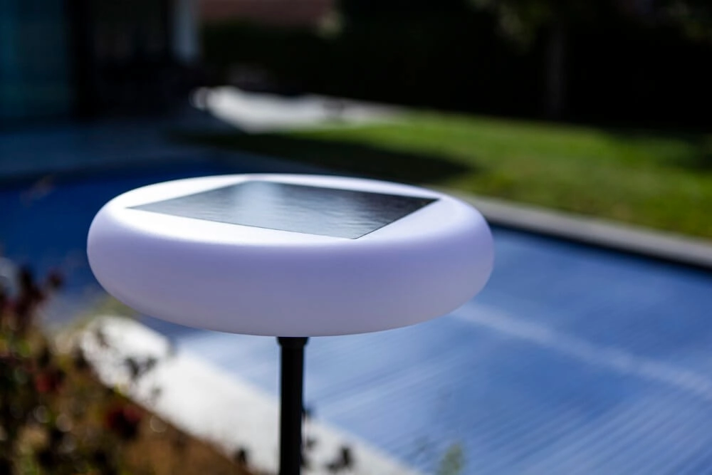 Solar lamp Pops staand zwart Lutec 6939412089157