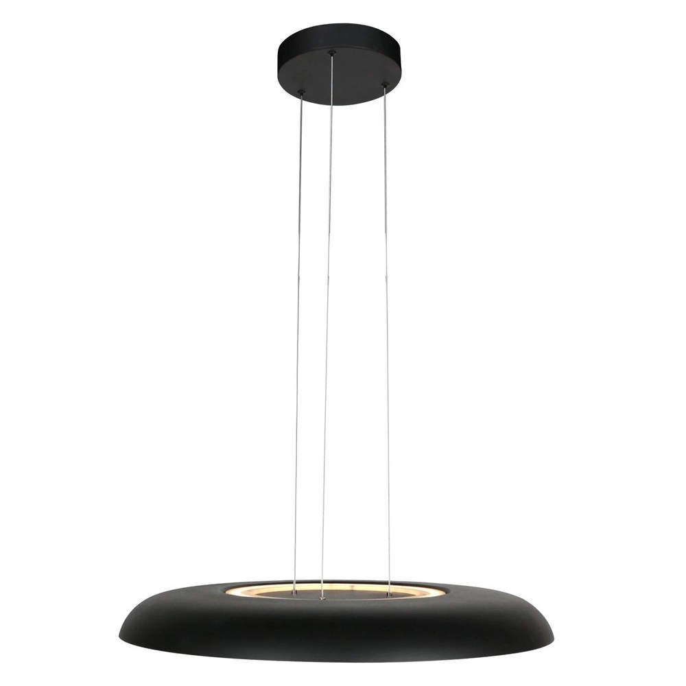 Hanglamp Golden Veil zwart Ø 60cm Steinhauer 8712746180305