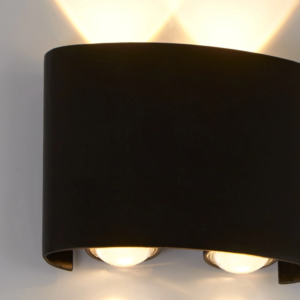 Wandlamp Shadows S zwart Searchlight 5053423283012