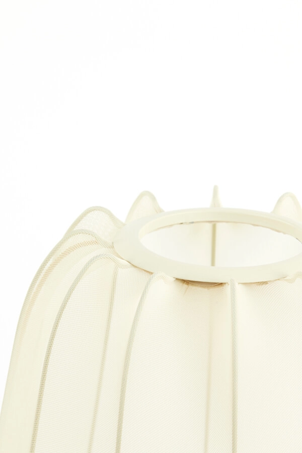 Japandi tafellamp Plumeria crème Ø 34cm Light & Living 8717807651367