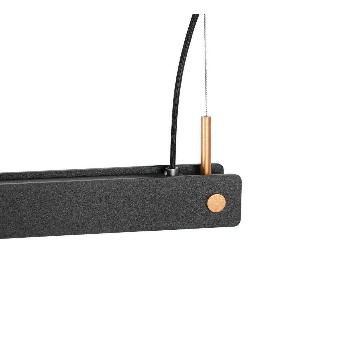 Led hanglamp Noya 120cm zwart SLV 4024163236843